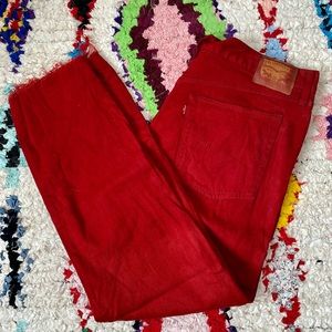 ♥️ Levi’s Wedgie - Red - Sz. 32 ♥️